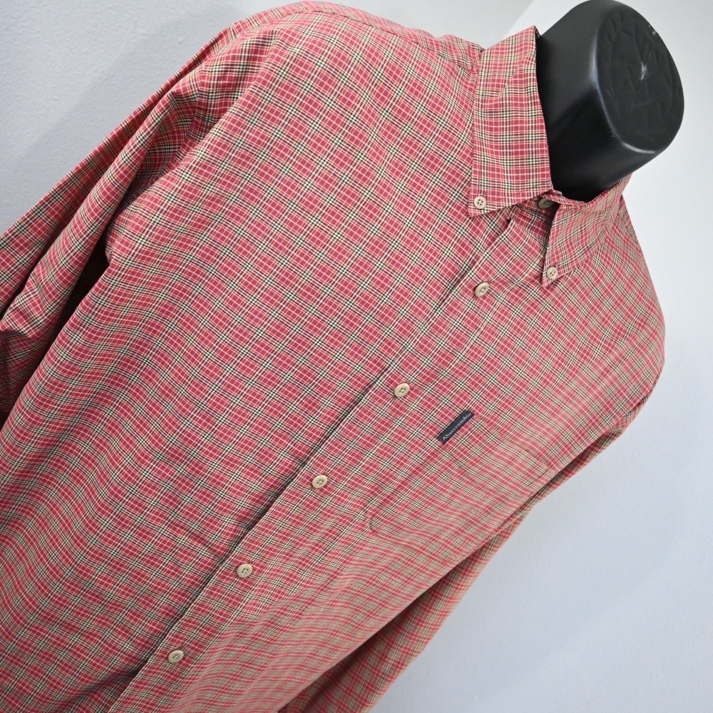 Abercrombie & Fitch Dress Shirt Plaid Long Sleeve Button Up Mens Size Large - Picture 3 of 10